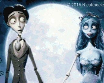 Corpse Bride Cross Stitch Pattern