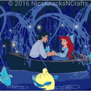 Ariel&#39;s First Date Cross Stitch Pattern