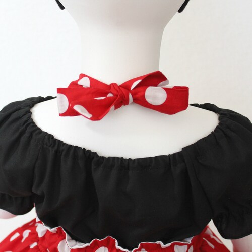 Minnie Mouse Birthday Outfit, baby head bands, selling Pinafore Dress, Cake Smash outfit, Baby Head Bands