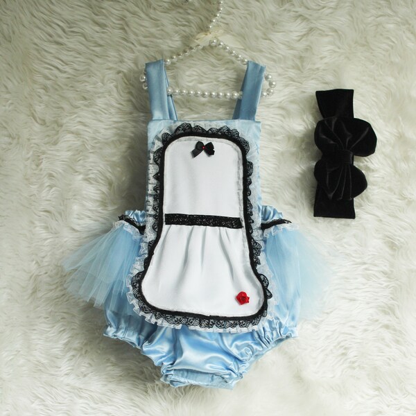 Alice in Wonderland Baby Dress Etsy