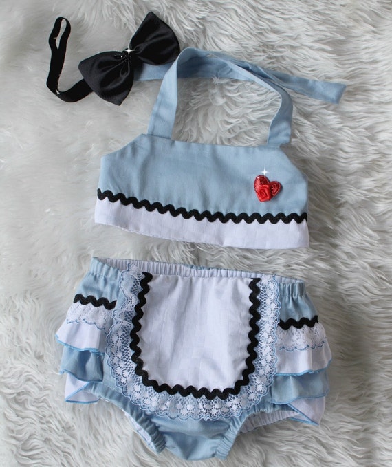 alice in wonderland 1st birthday outfit