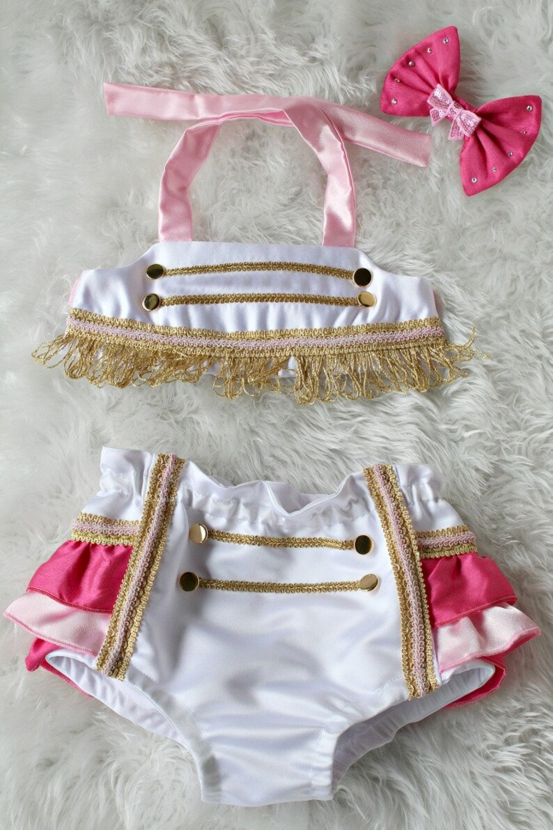Circus Costume Baby Girl Bloomers High Waisted Shorts and Etsy