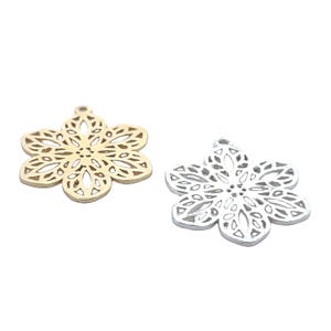Gold Finish And Silver Plated Charm E-coated, Brushed Finish, Components "36x30". image 4