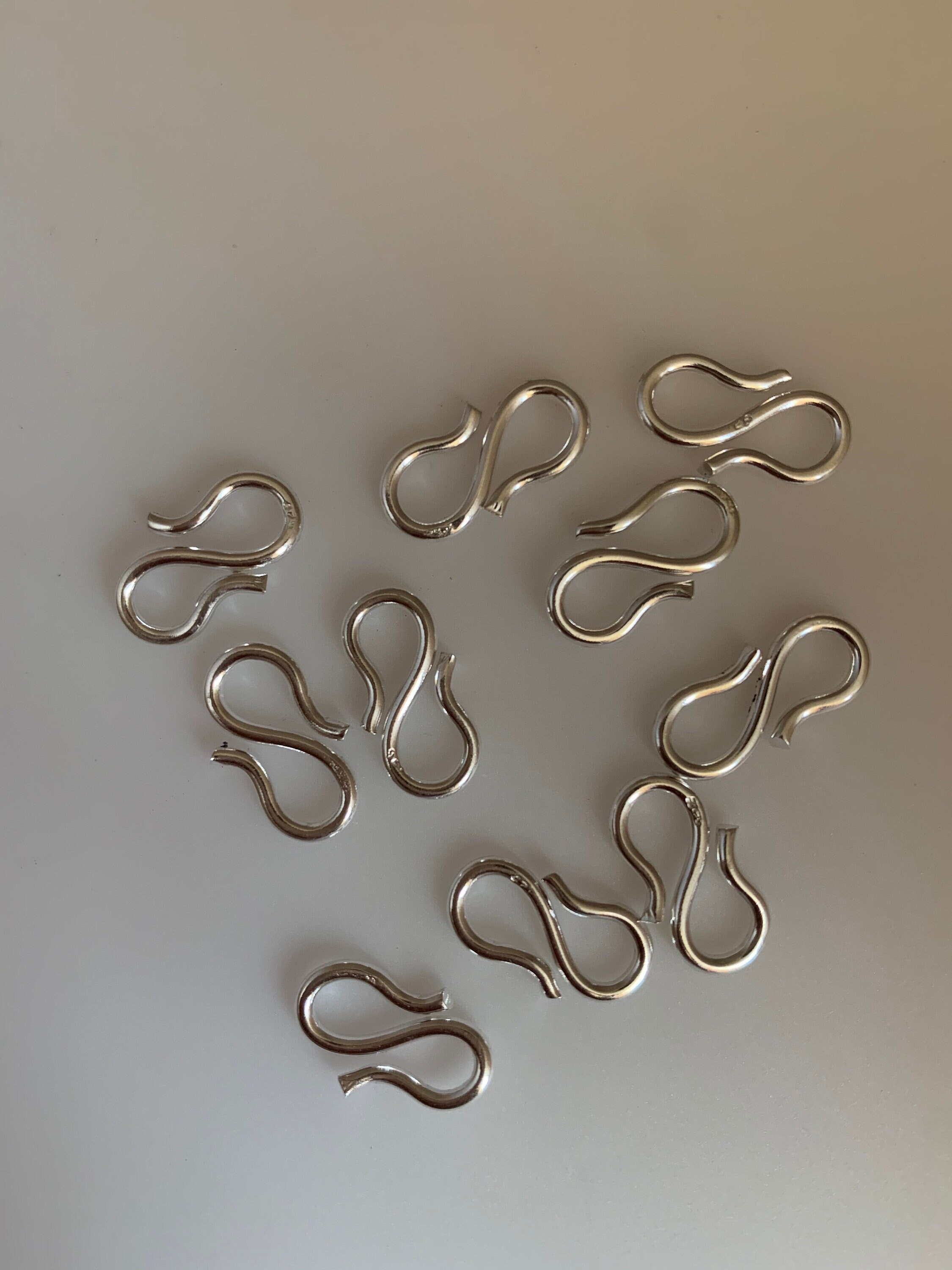 2 Sets Adabele Authentic 925 Sterling Silver Clasp Set With...