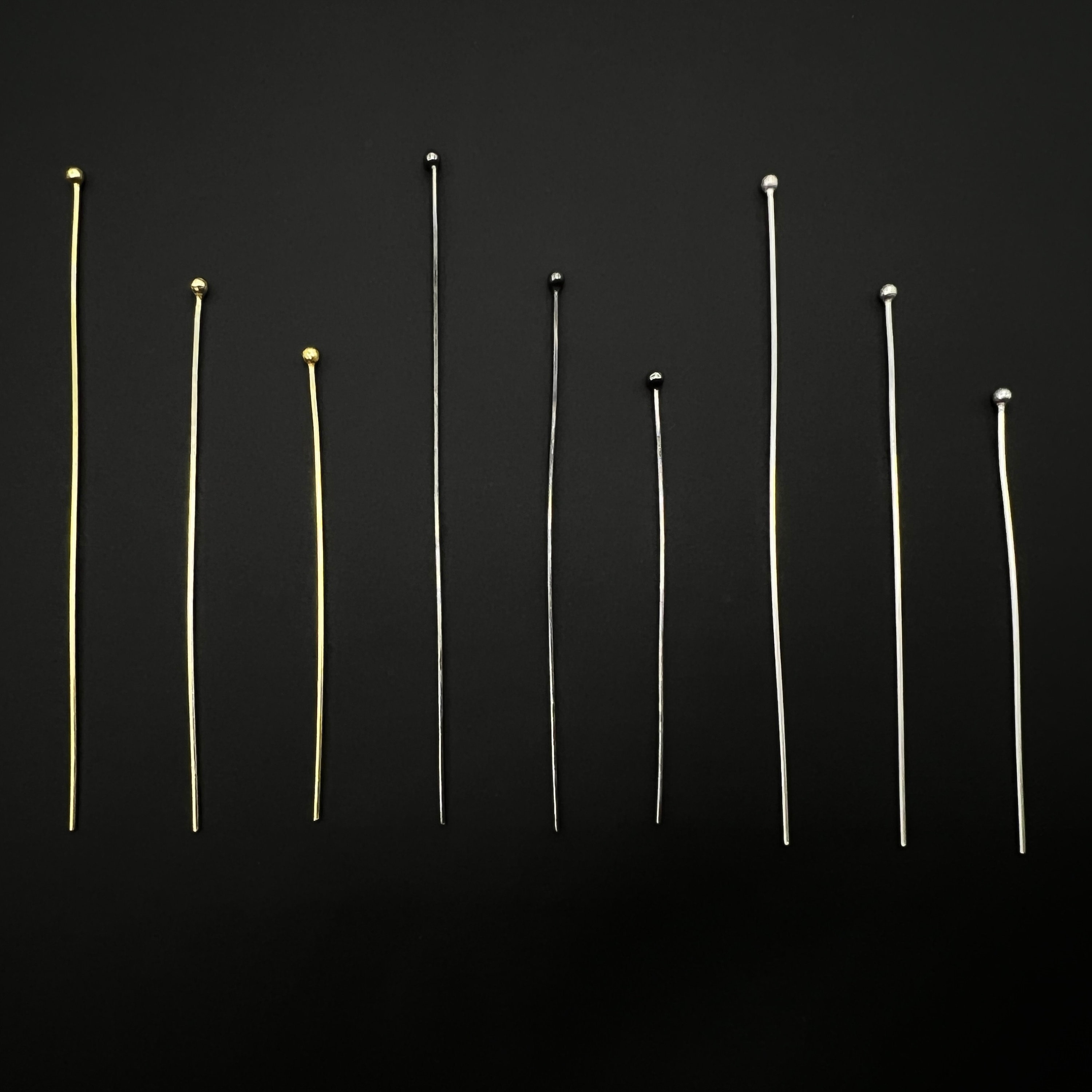 Uxcell 400Pcs Flat Head Pins for Jewelry Making 30mm Brass Flat Head Pins  Jewelry Head Pins 20 Gauge Red Copper