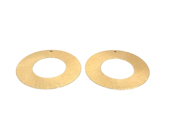 Earring Hoops 4-6 Pcs. Gold and Silver Plated,Copper and Brass Findings (1mm hole).