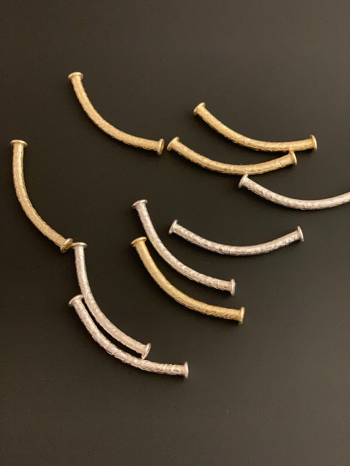 Flat End Tubes 15 Pcs. Sizes 41mmx2.5mm 41mmx2mm Curved Etsy