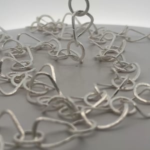 D + Circle Shape Connector Chain, 1 foot of Copper Gold Silver & Gunmetal, Brushed Finish,Size: 10mm &quot;D&quot; Shape,Circle Size 20mmX15mm| 1 Foot