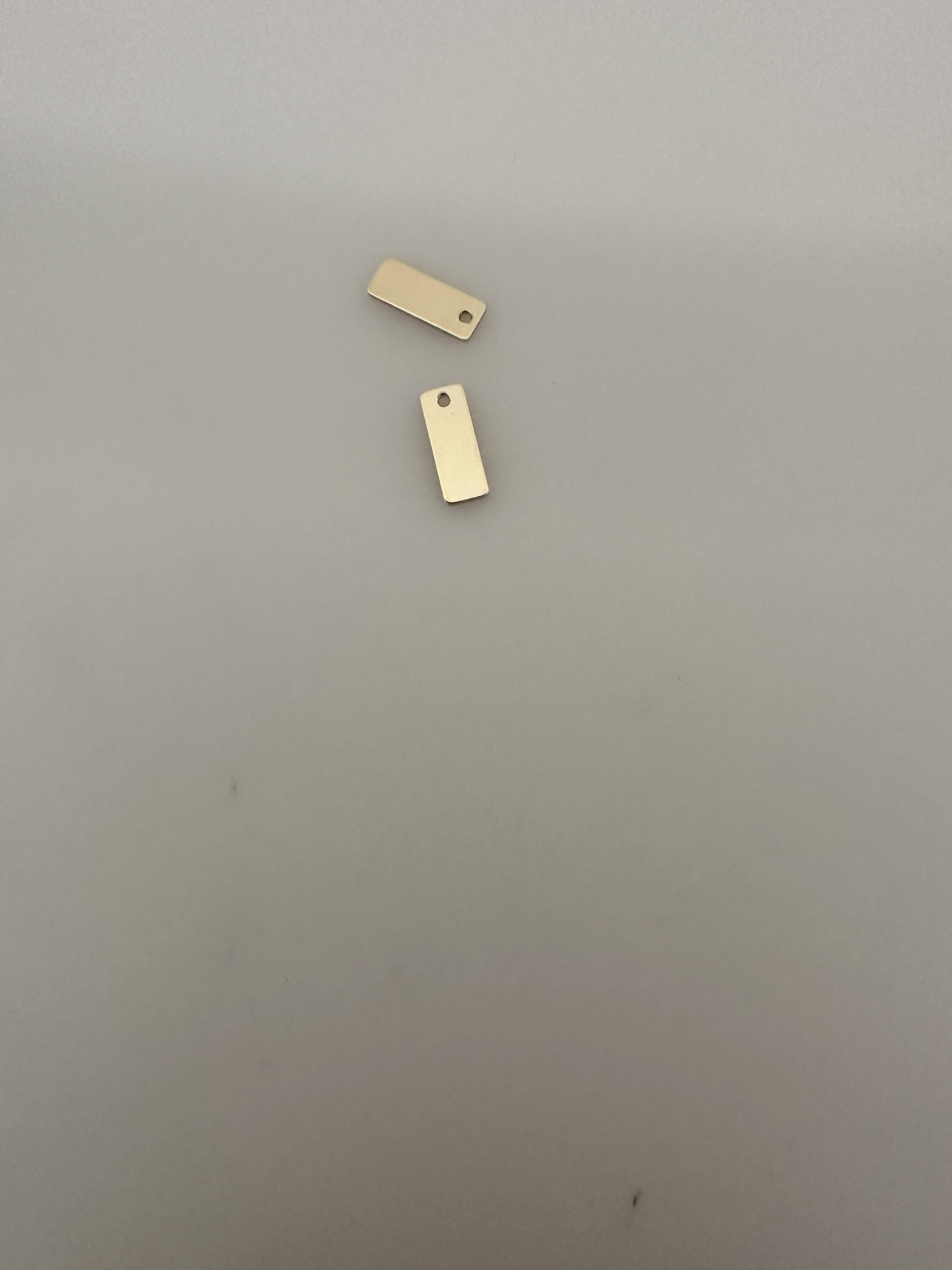 14k Gold Filled Rectangle (3X8MM) 0.8MM HOLE #X14GF - Etsy