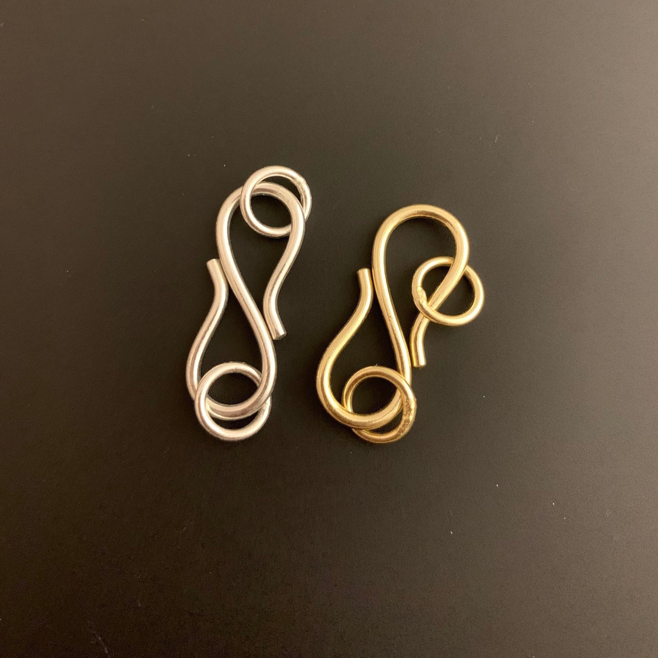 Fancy Solid Brass Ear Wires, Brass Earring Hooks, E-coat 19ga
