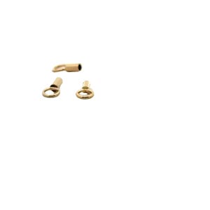 14K Real Gold Filled Crimp End Caps | Crimp Caps | Gold Filled Crimp End Caps | Available Two Sizes: 1mm, 1.4mm.