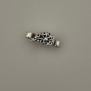 MA665-Magnetic Clasp 6mm Sterling Silver (1-Pc)