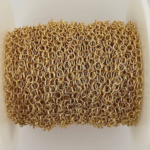 14K Gold Filled Cable Chain (2.6mm, 1 Foot)