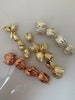 1 Strand of Tulip Bead Cap/End Caps, Available in Two Sizes and Three Colors-Gold Finish & Silver Plated,Copper. Sizes: 15X12mm, 20mmX18mm. 