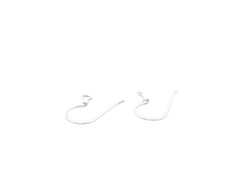 925 Sterling Silver Ear Wires | 10Pcs. Per Pack Size: 22mm  | 5 Pairs | #EW25SS