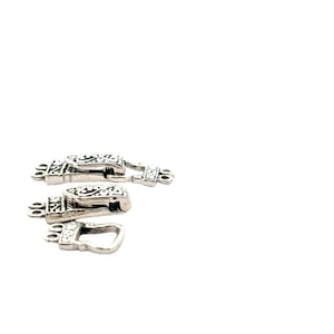 Sterling Silber Magnetverschluss | 925er Silber | ein Set Schliesse | Größe: 26mmX9mm |