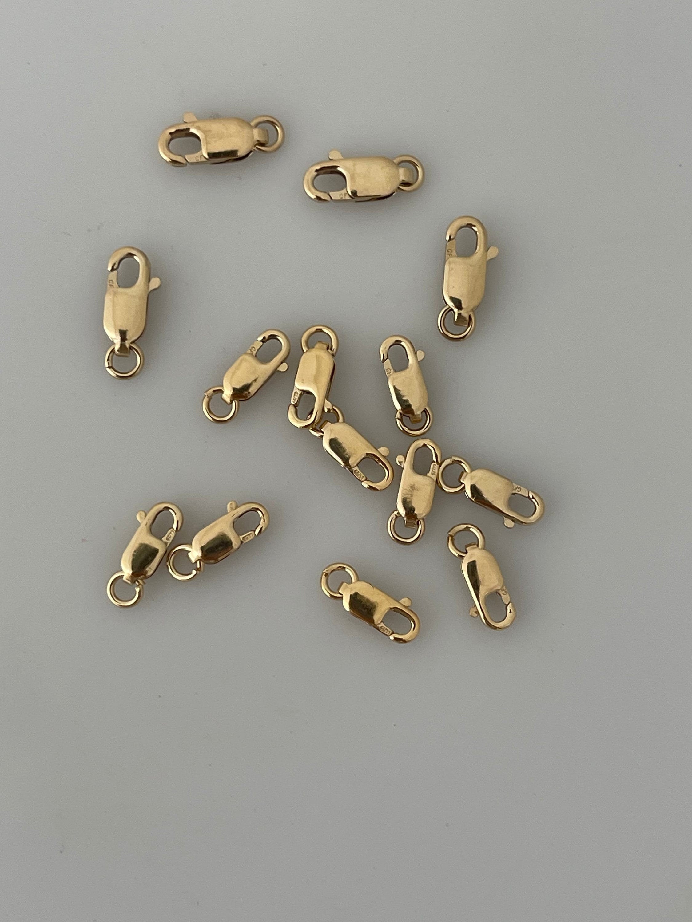 14 K Gold Crimp Cover, Gold 3.0mm or 4.0 mm Half Open Bead AG#2209