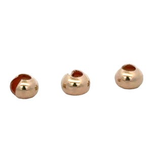 14K Real Gold Filled Crimp Covers | Crimps | Beading Crimp Covers | Available three Size: 2.5mm, 3mm, 4mm | 14Pcs to 60Pcs in a Pack.