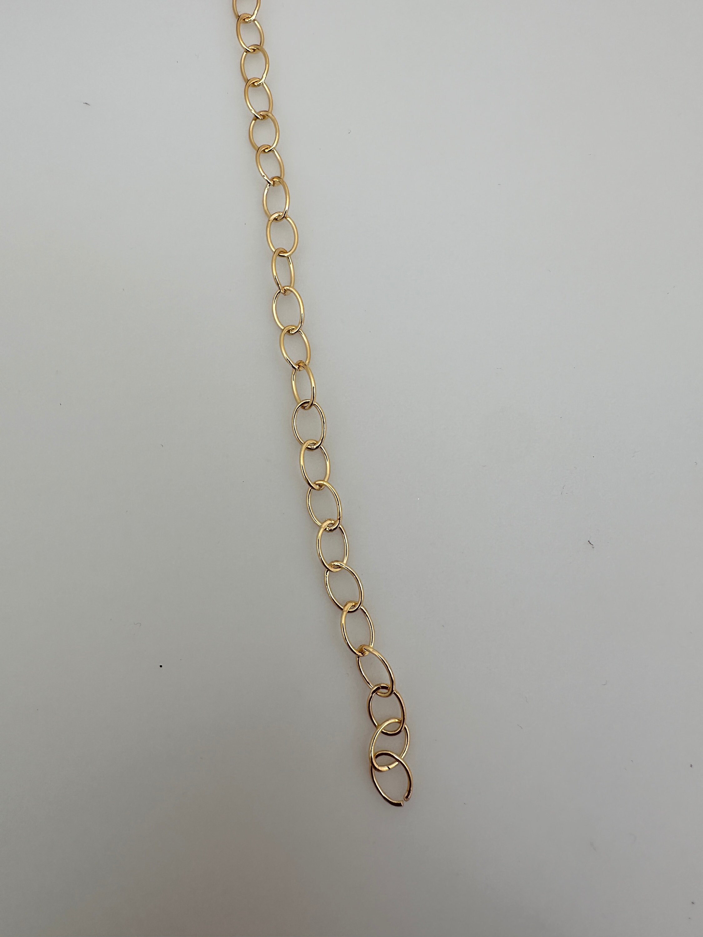 0.5mm 【淡水水槽】 カード付きケーブルロープチェーンネックレス 