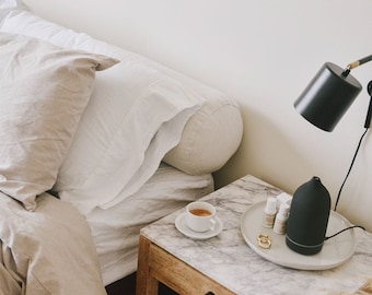 Round Bolster Pillow: Pillow with Removable Cover for Daybeds, Couches, Beds and Sofas.