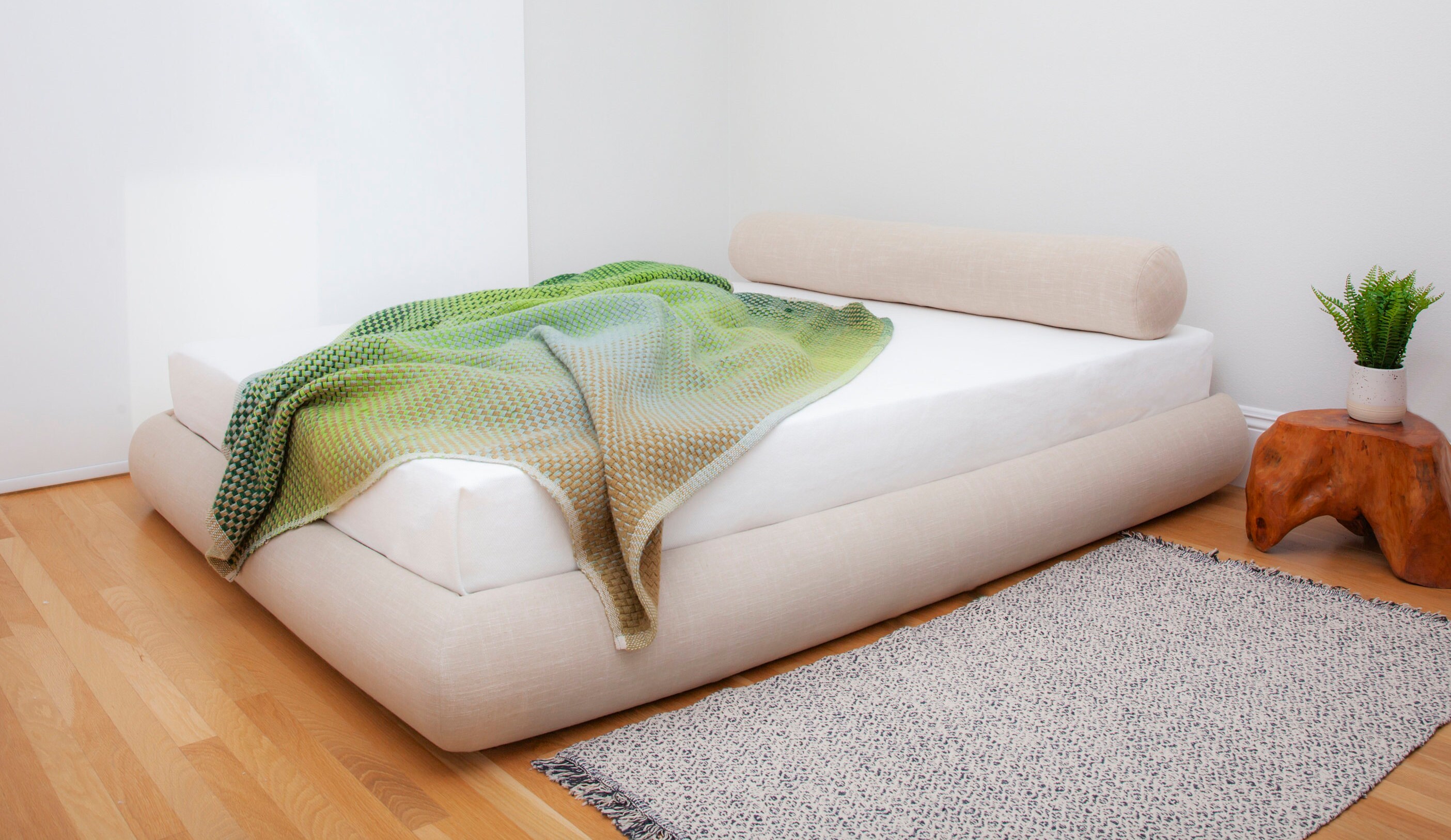 Luna Softframe Upholstered Bed Frame Modern Super Cushioned Etsy Luna Softframe Upholstered Bed Frame Modern Super Cushioned Etsy