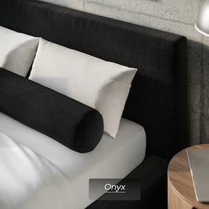 Oreiller traversin rond : oreiller avec housse amovible pour lits de repos, canapés, lits et canapés. image 2