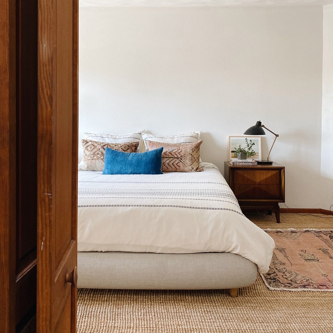 LUNA by Softframe®: Upholstered Bed Frame Modern Super Etsy