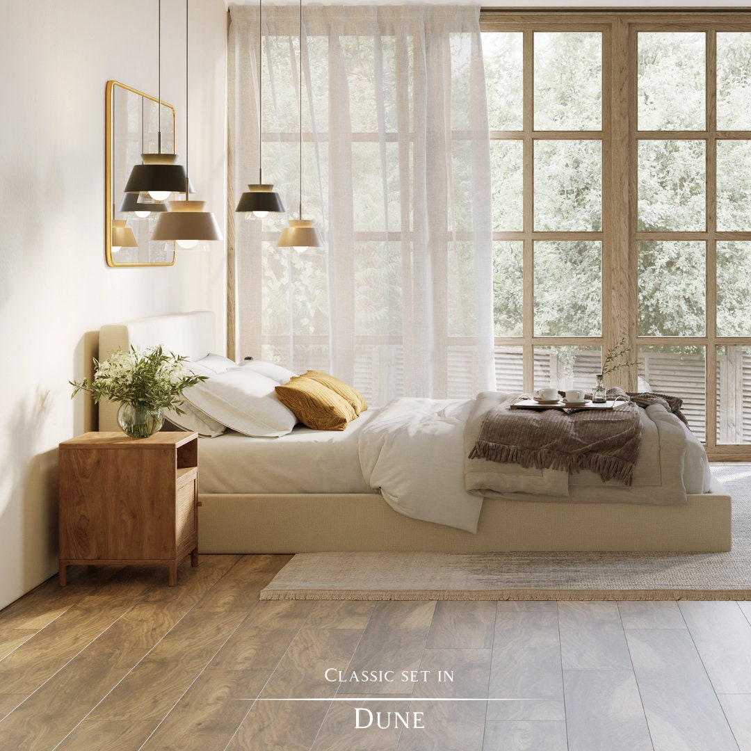 Classic upholstered bed online