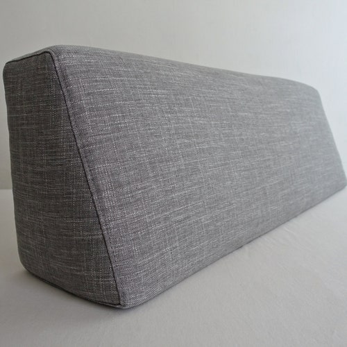 Wedge Bolster Pillow Bolster Linen Case With Zipper for Etsy