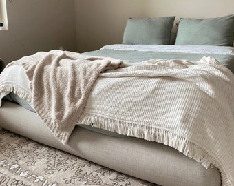 LUNA by SoftFrame® Designs: Upholstered Bed Frame, Modern Super Cushioned in an Exclusive Crescent Shape