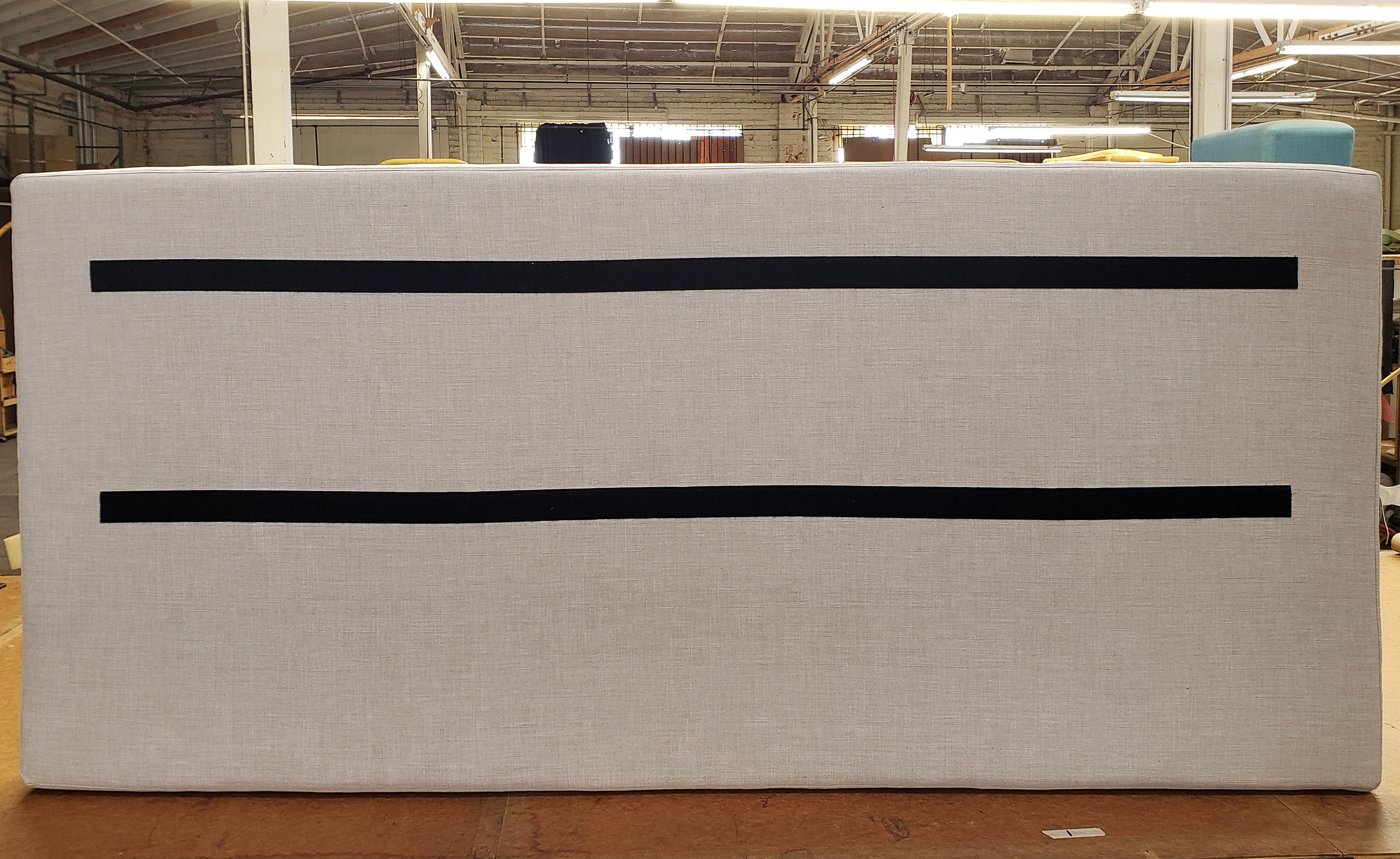 Ultra Set Cushioned Upholstered Bed Frame and Headboard. Etsy Australia