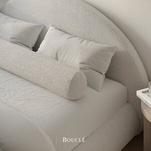 Round Bolster Pillow Great as a Headboard Bolster for Twin Beds
