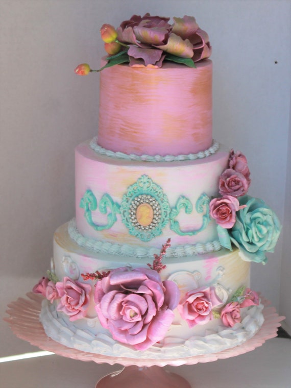 Gateau Marie Antoinette Gateau Pour Afficher Le Gateau Etsy