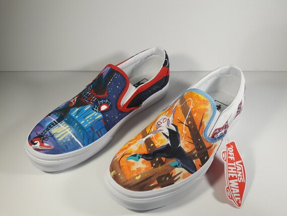 custom spiderman shoes