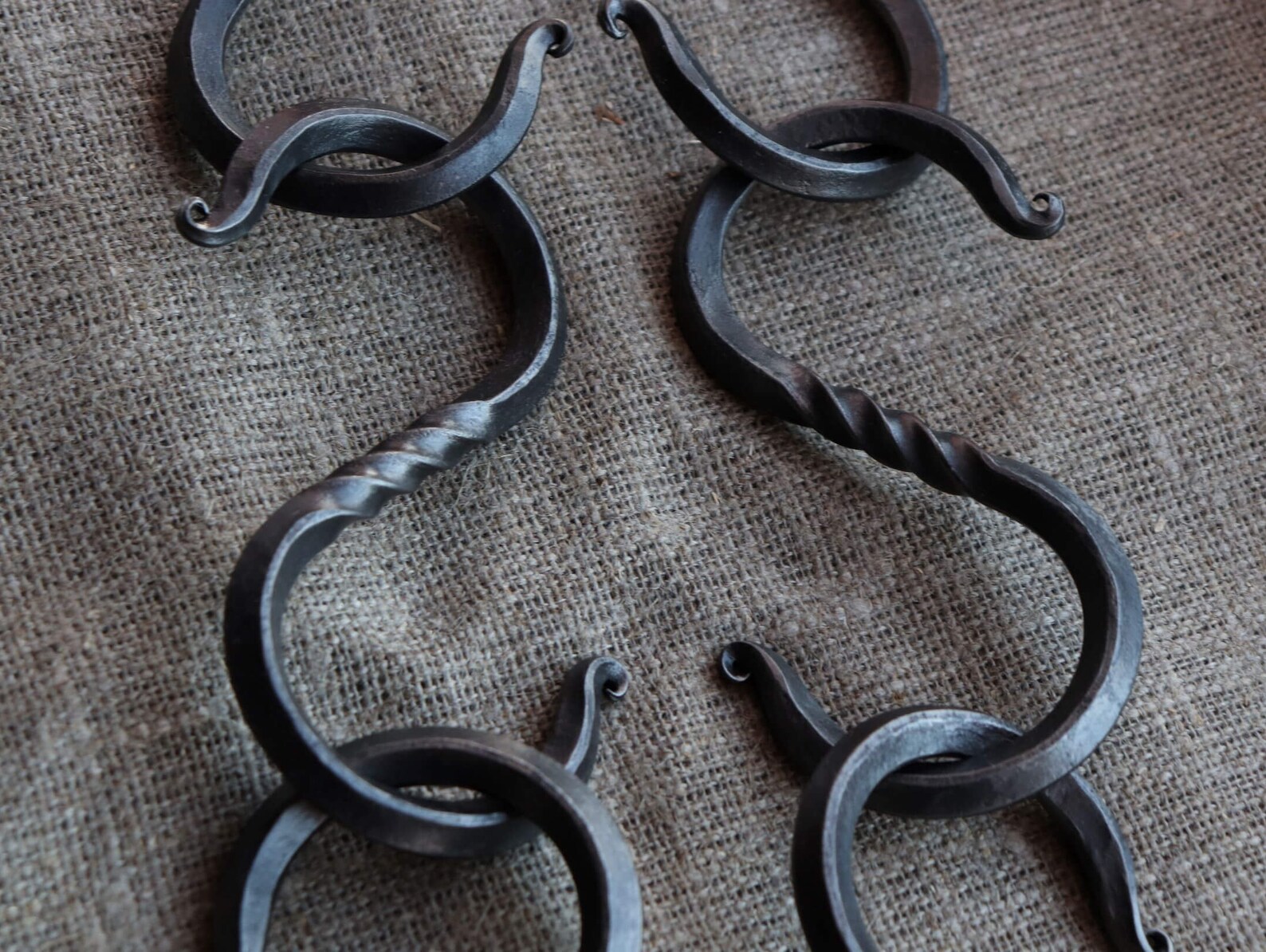 6 Inch S Hook Large Wrought Iron S Hooks Large Iron S Etsy
