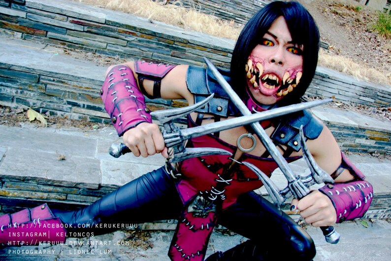Mortal Kombat X Mileena's Sai | Etsy