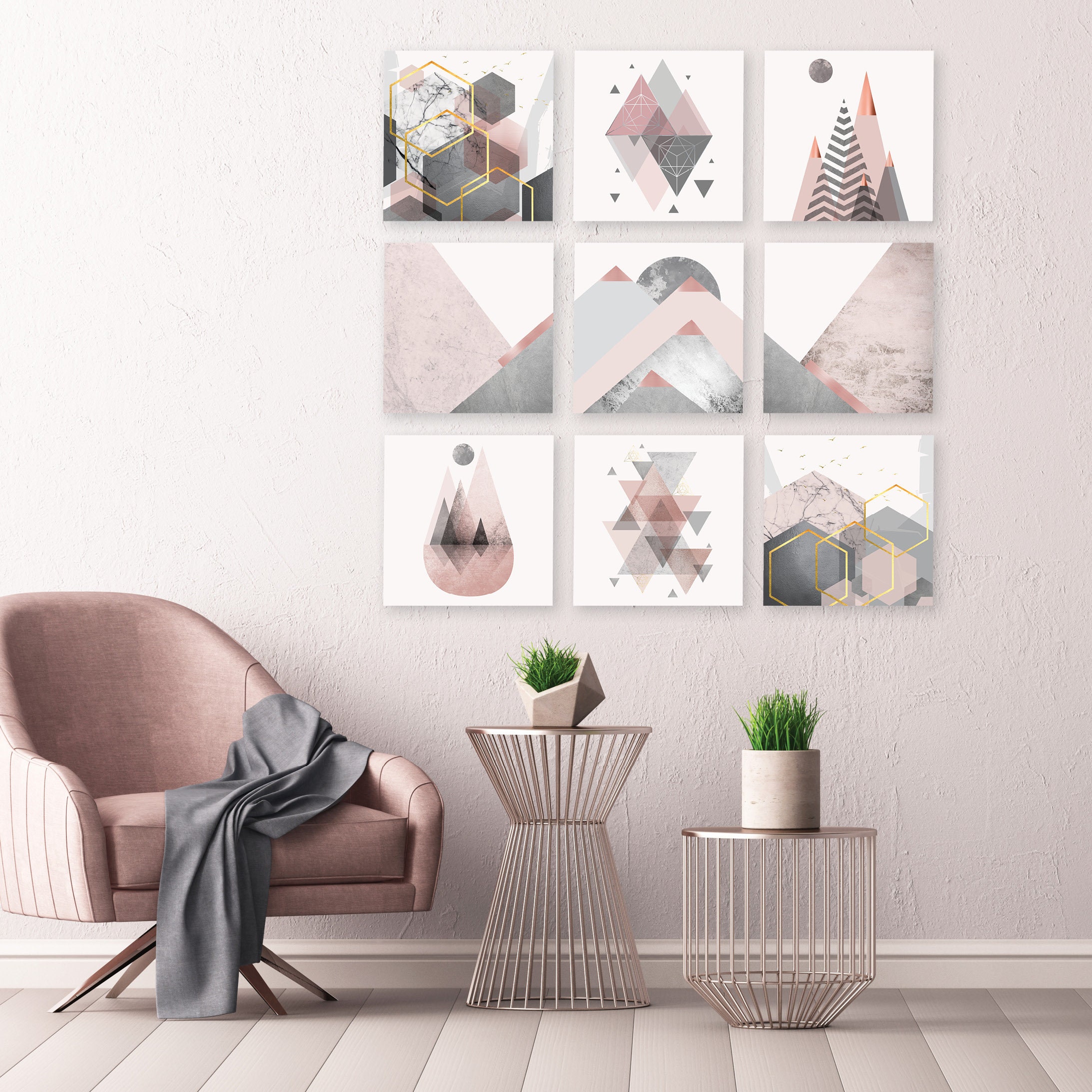 Printable Gallery Wall Art Set Gallery Wall Set Download Set Etsy
