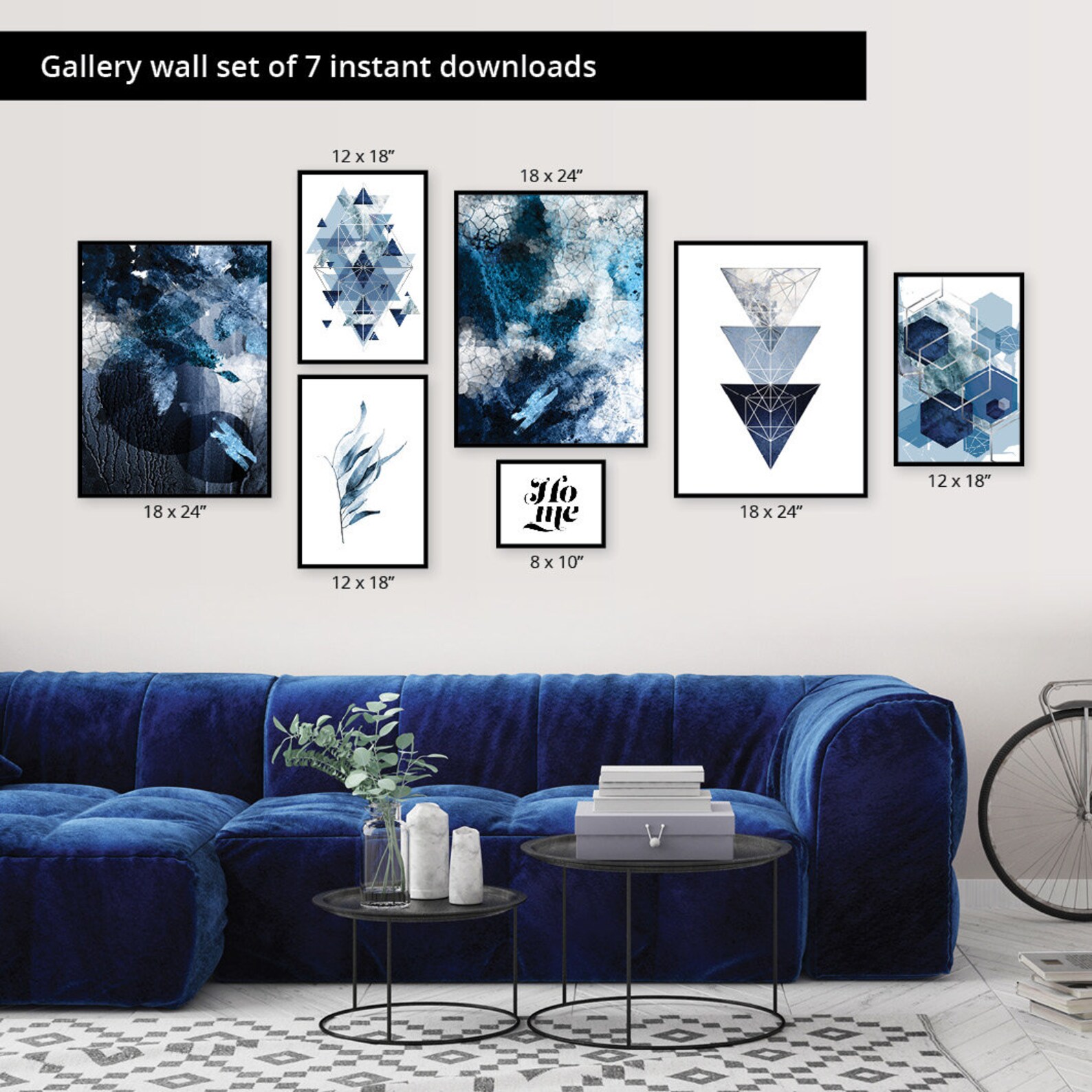 Gallery Wall Printable Gallery Wall Download Gallery Wall Set - Etsy