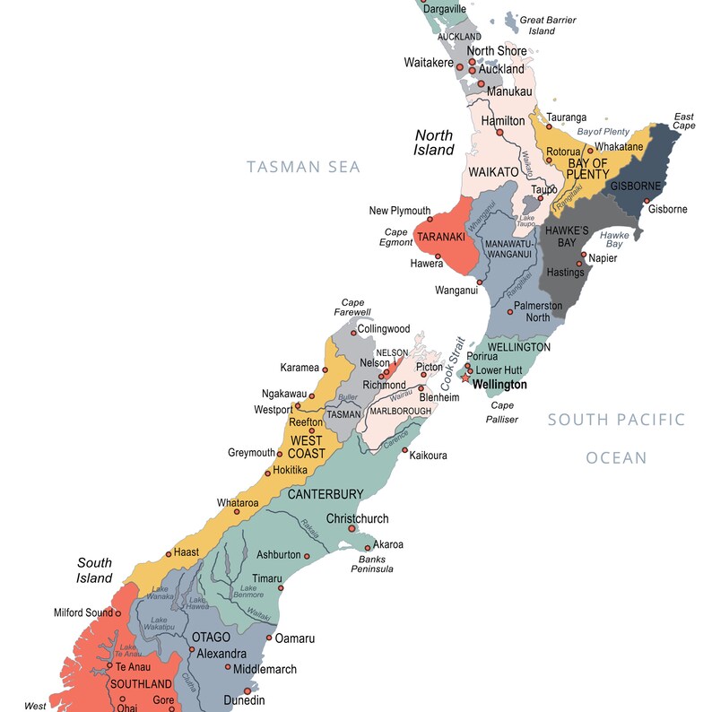 map-of-new-zealand-digital-download-large-nz-map-printable-etsy-uk