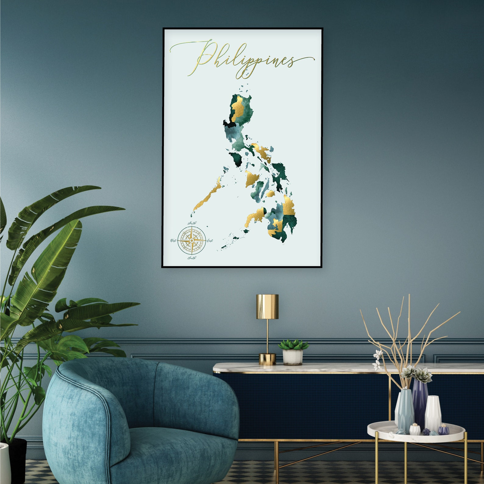 Philippines Printable Map Map of Philippines Digital Etsy Philippines Printable Map Map of Philippines Digital Etsy