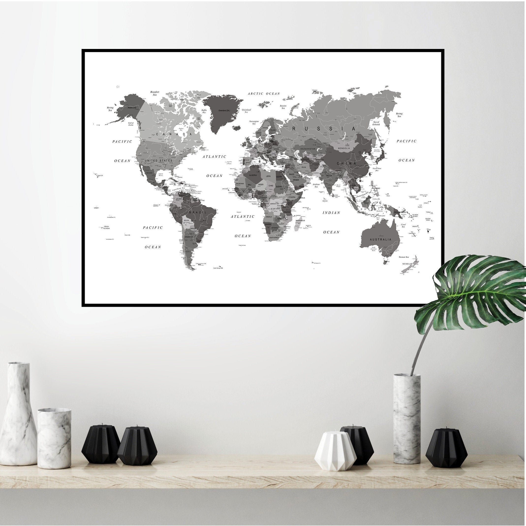 High Res World Map Political Outlines Black And White Blank World Map high-res-world-map-political-outlines-black-and-white-blank-world-map