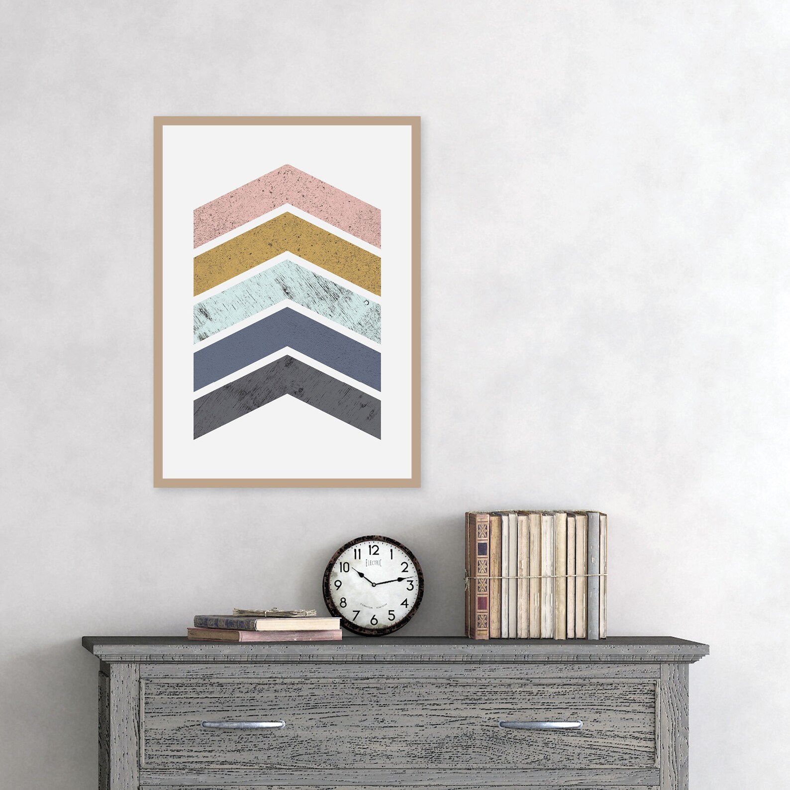 Printable Art Download Scandi Modern Geometric Print - Etsy