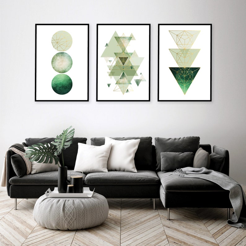 Set of 3 prints Print Set Downloadable Prints Minimalist Etsy
