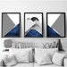 Set of 3 Scandinavian Mountain Printable Art Set Mountains - Etsy