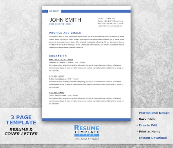 Downloadable Word Document Curriculum Vitae Template Word