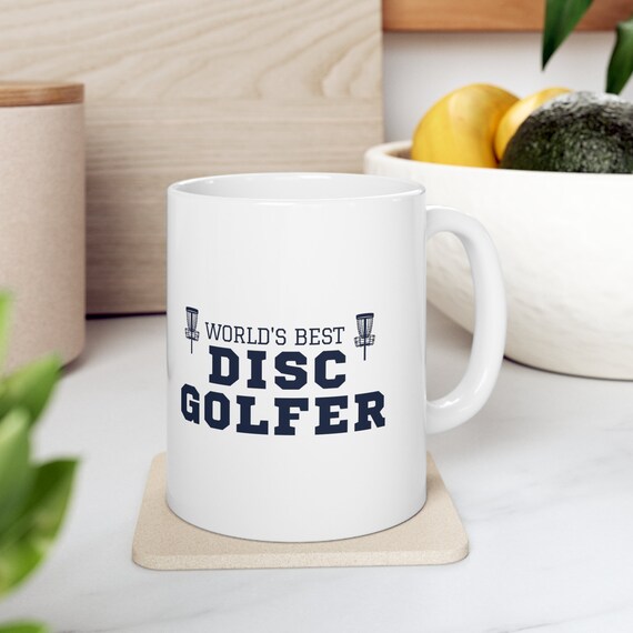 Mug Gift Ideas For Disc Golf Lovers I'd Rather Be Disc Golfing Mug