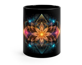Mysticism Coffee Mug, Cosmic Art, Mystical Art, Esoteric, Spiritual gift, Meditation mug, Favorite Mug, Gift Idea, Unique Coffee Cup