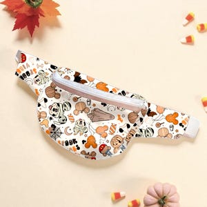 Disney Halloween Fanny packs, jumbo fanny pack, toddler fanny pack, kids fanny pack, Disney bag, Mickey mouse Fanny pack