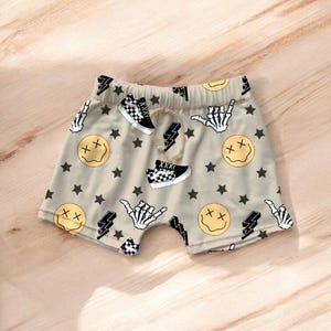 Boys print shorts, baby shorts, toddler boy shorts, kids shorts, boys outfit, boys tshirt