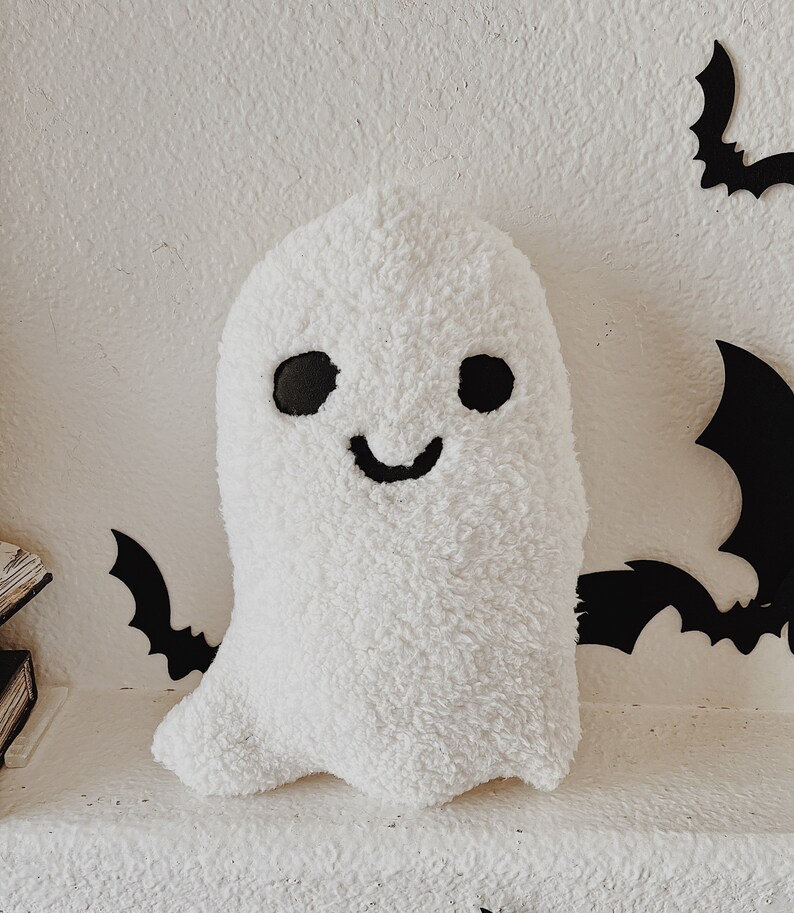 Ghost Pillow Decorative Ghost Pillow Halloween Decor Etsy